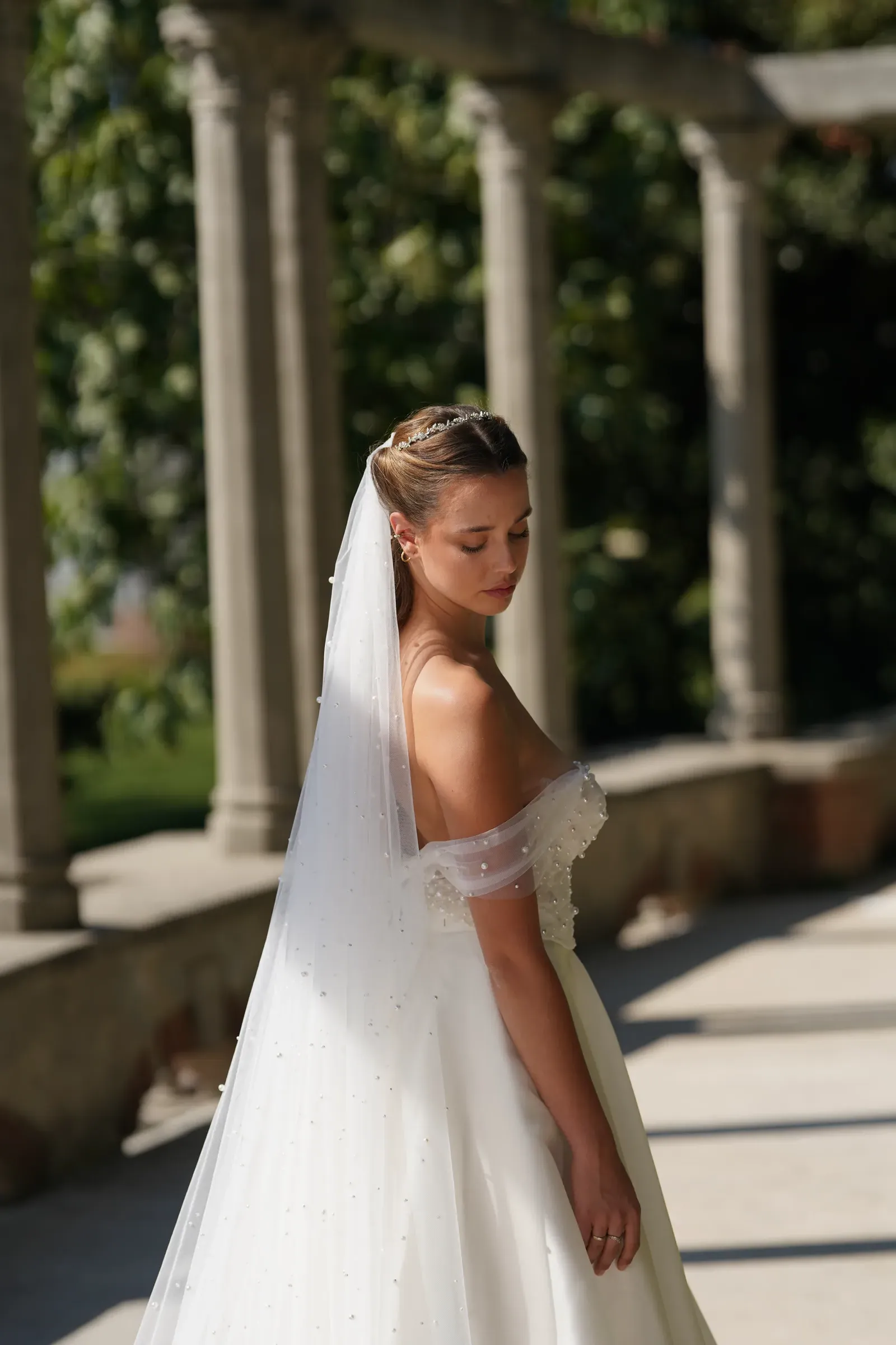 abito sposa principessa tulle ricamo perle organza rug 019 4 Sara Radice