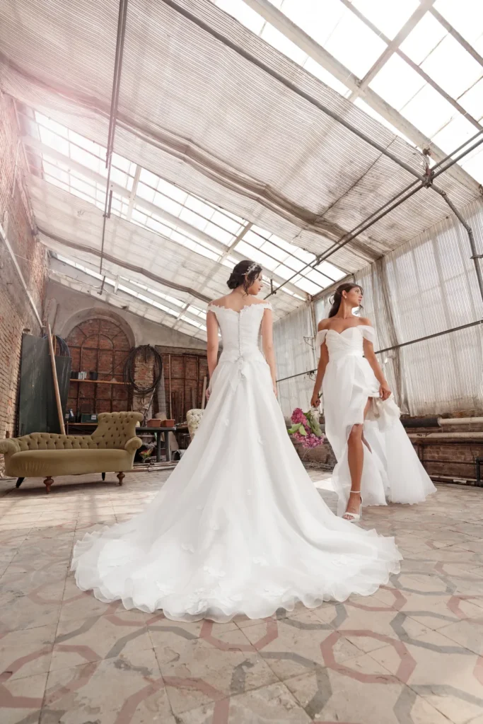 abito sposa principessa pizzo rebrode organza rin 026 3 Sara Radice