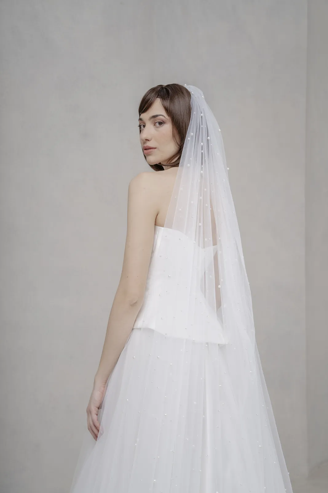 abito sposa tulle vaporoso corsetto mikado stile 700 5 col 076 sara radice